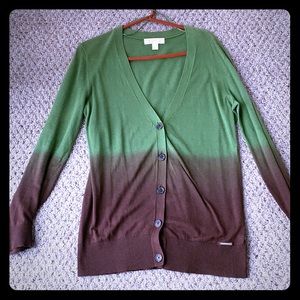 Michael Kors, Brown & Green Sweater, M